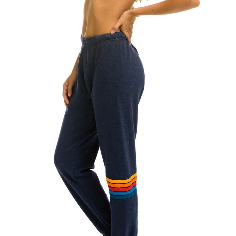 Aviator Nation Striped Sweatpants - SIZE XL